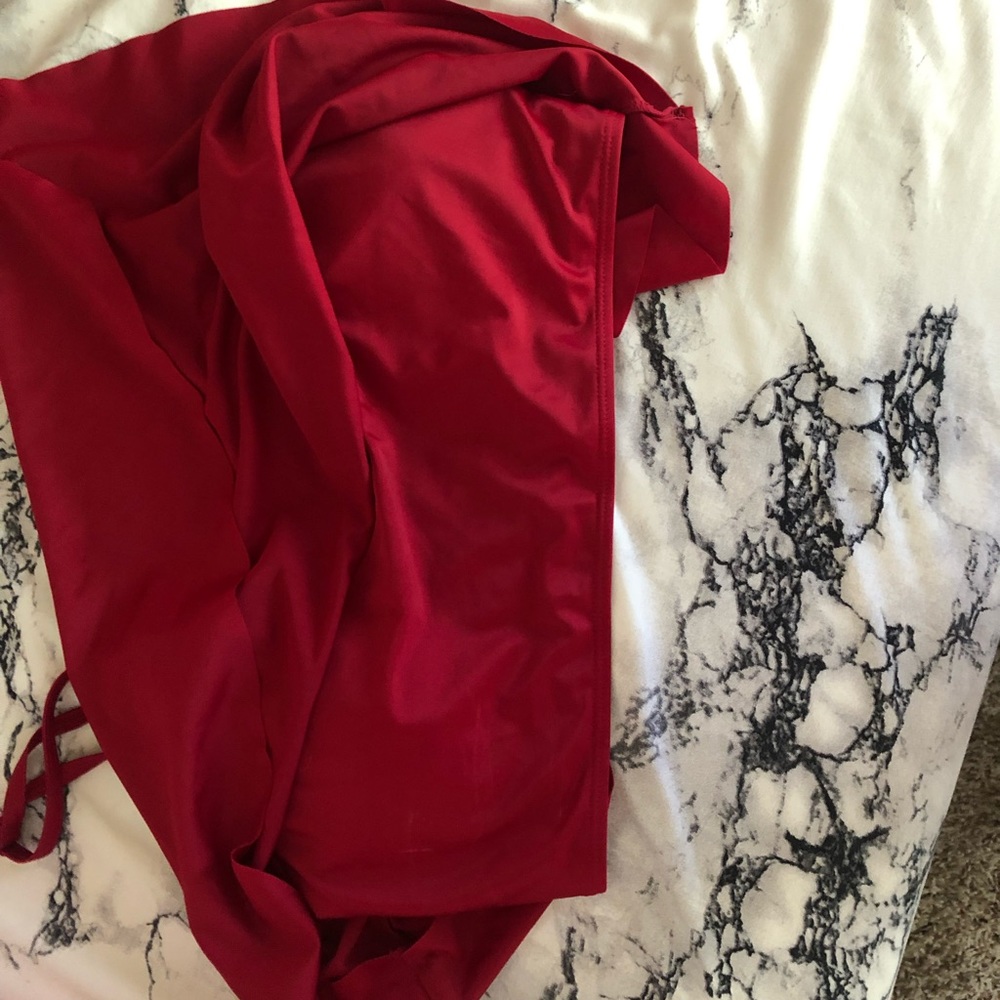 SOLD Rose’ gal flowy swim top - Picture 6 of 6